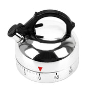 Retro Mechanical Timer – Classic Kettle Shape Kitchen Timer