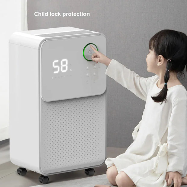 Acare Dehumidifier Moisture Absorbers Air Dryer with  Water Tank Quiet Air Dehumidifier