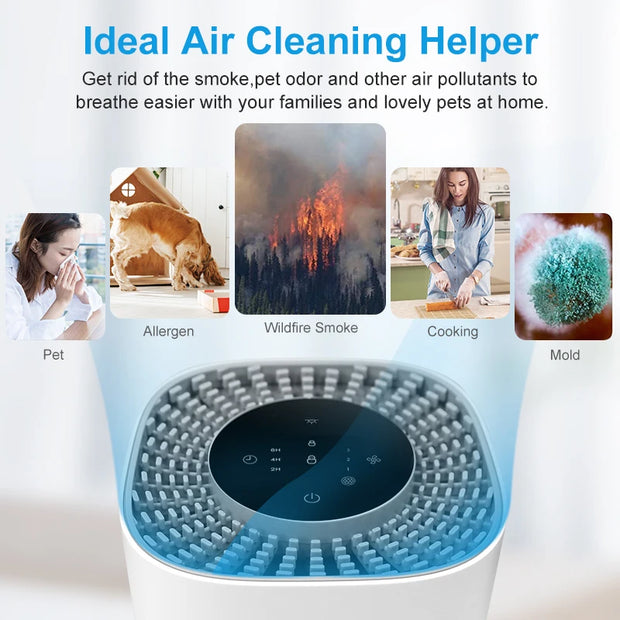 HEPA Filter Air Purifier – Efficient & Quiet Home Cleaner