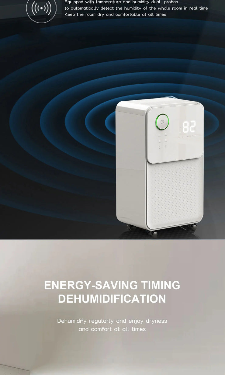 Acare Dehumidifier Moisture Absorbers Air Dryer with  Water Tank Quiet Air Dehumidifier