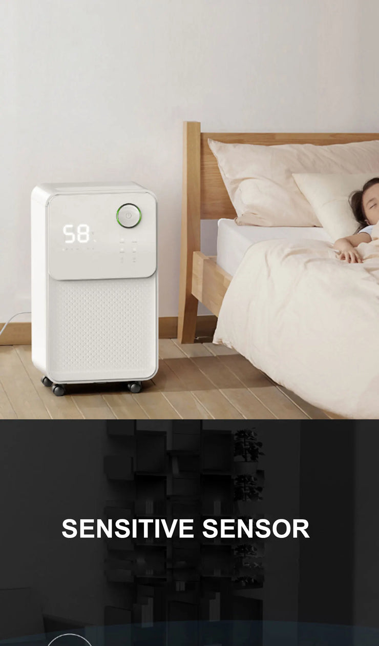 Acare Dehumidifier Moisture Absorbers Air Dryer with  Water Tank Quiet Air Dehumidifier