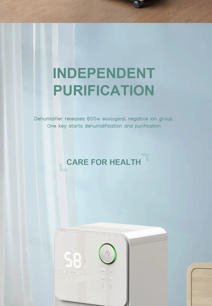 Acare Dehumidifier Moisture Absorbers Air Dryer with  Water Tank Quiet Air Dehumidifier