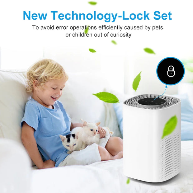 HEPA Filter Air Purifier – Efficient & Quiet Home Cleaner