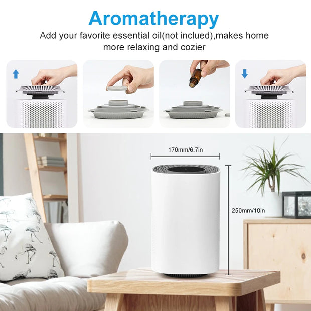 HEPA Filter Air Purifier – Efficient & Quiet Home Cleaner