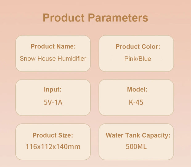 Small Bedroom Humidifier – Quiet & Portable Mist Maker