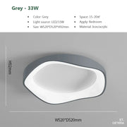 Modern White Smart Chandelier | LED Ceiling Light