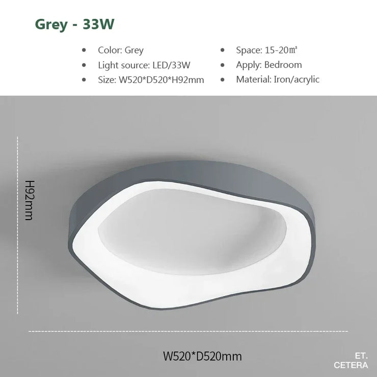 Modern White Smart Chandelier | LED Ceiling Light