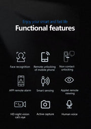 Smart Door Lock with Face ID  Keyless Home Security