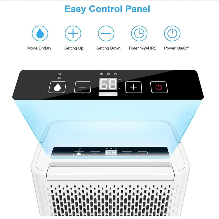 Dehumidifier 220V, Purification Capacity 12L/day for Whole House Dehumidificat,