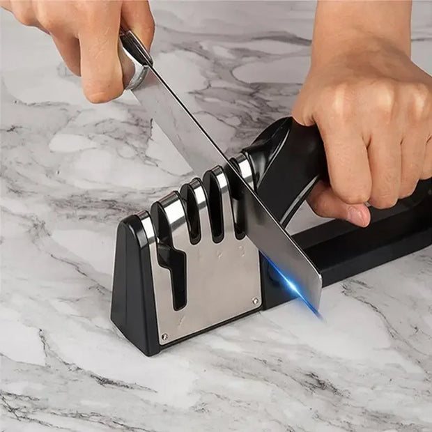 Premium 4-Stage Knife Sharpener for Kitchen Use