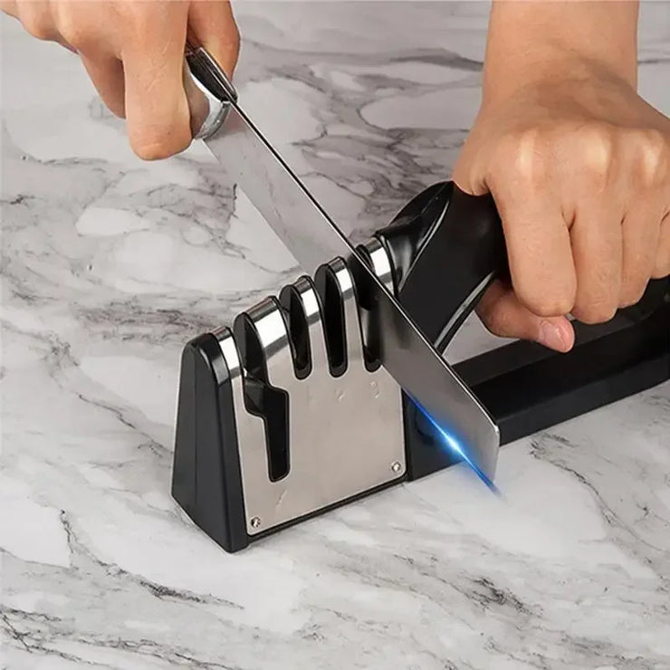 Premium 4-Stage Knife Sharpener for Kitchen Use