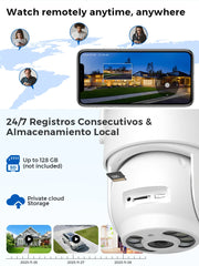 Motion Detection Camera with Night Vision & Alerts