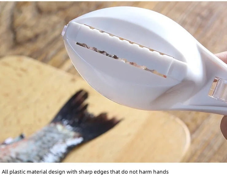 Kitchen Household Scale Scraper With Lid, Fish Scale Scraper.