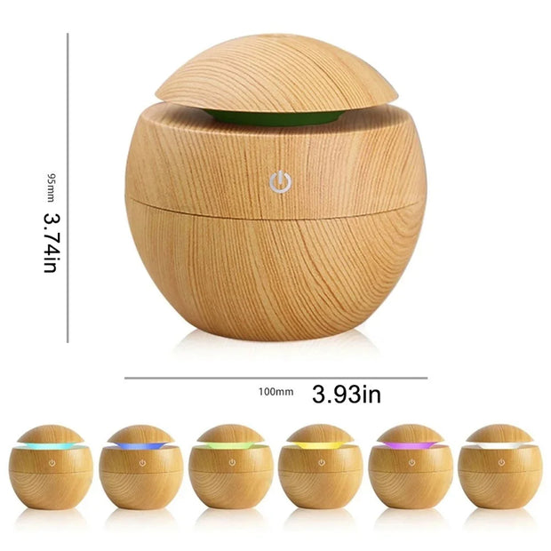 Essential Oil Humidifier – Ultrasonic Aroma Diffuser