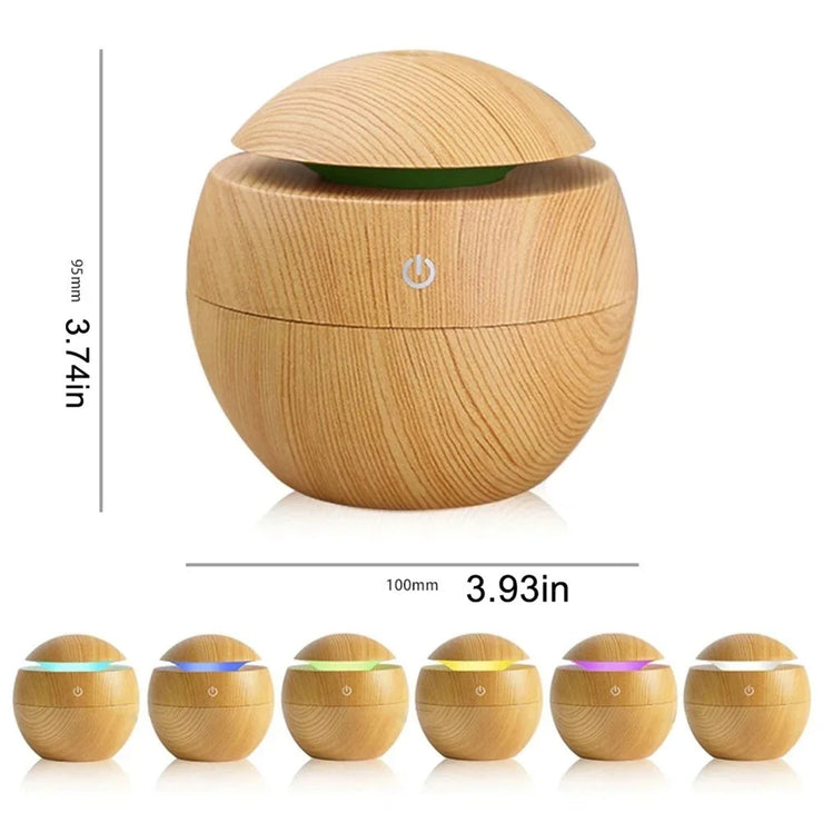 Essential Oil Humidifier – Ultrasonic Aroma Diffuser