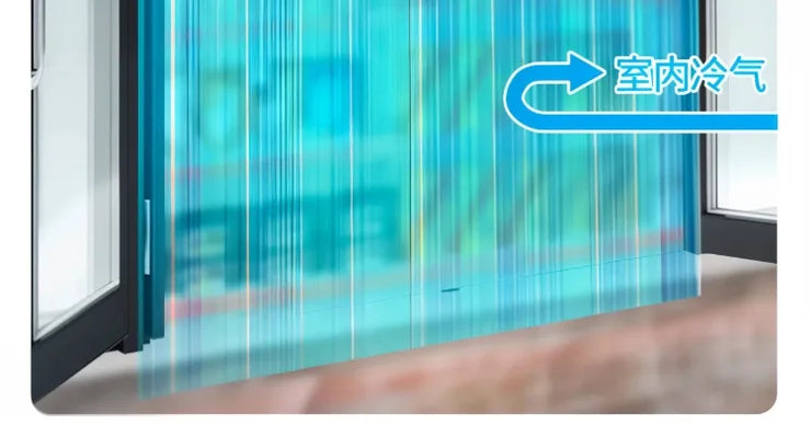 Chigo Commercial Silent Air Curtain Machine for Restaurants Shops Supermarkets