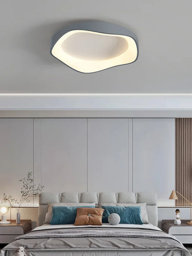 Modern White Smart Chandelier | LED Ceiling Light