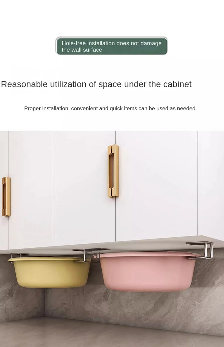 Kitchen Non Perforated Stainless Steel Storage Rack,