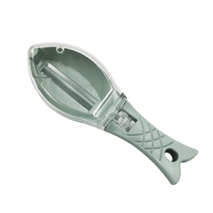 Kitchen Household Scale Scraper With Lid, Fish Scale Scraper.