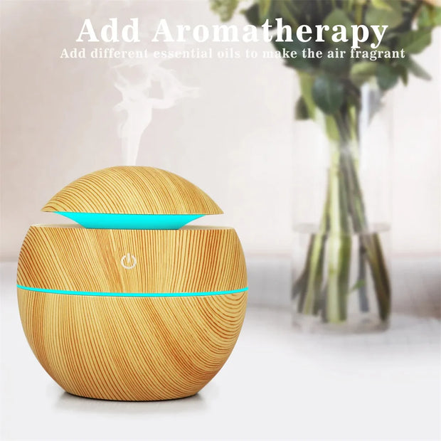 Essential Oil Humidifier – Ultrasonic Aroma Diffuser