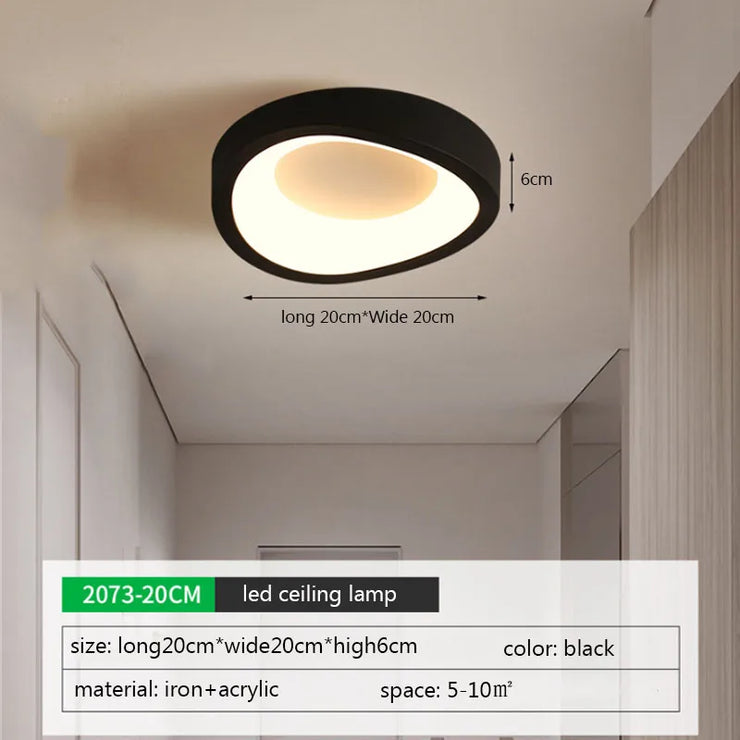Modern White Smart Chandelier | LED Ceiling Light