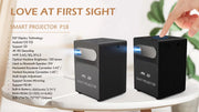 Mini Portable Projector 4K DLP  Android Smart Ceiling