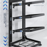 The Kitchen Steel Shelves, Storage Racks, Sinks, and Multi-layered Household Cabinets