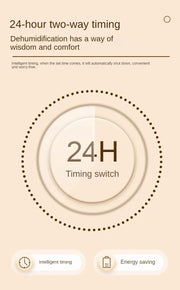 Compact Dehumidifier for Bedroom  Quiet & Energy Efficient