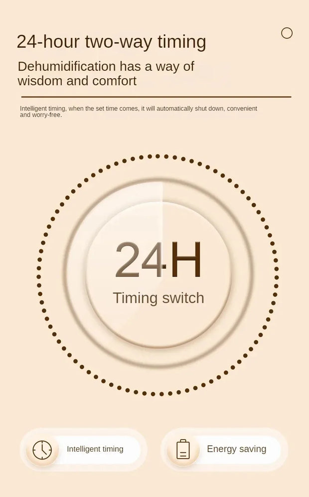 Compact Dehumidifier for Bedroom  Quiet & Energy Efficient