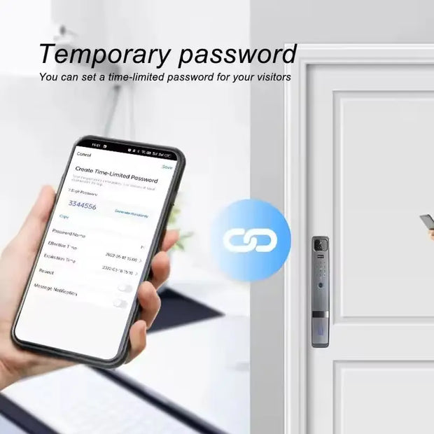 Smart Door Lock with Face ID  Keyless Home Security