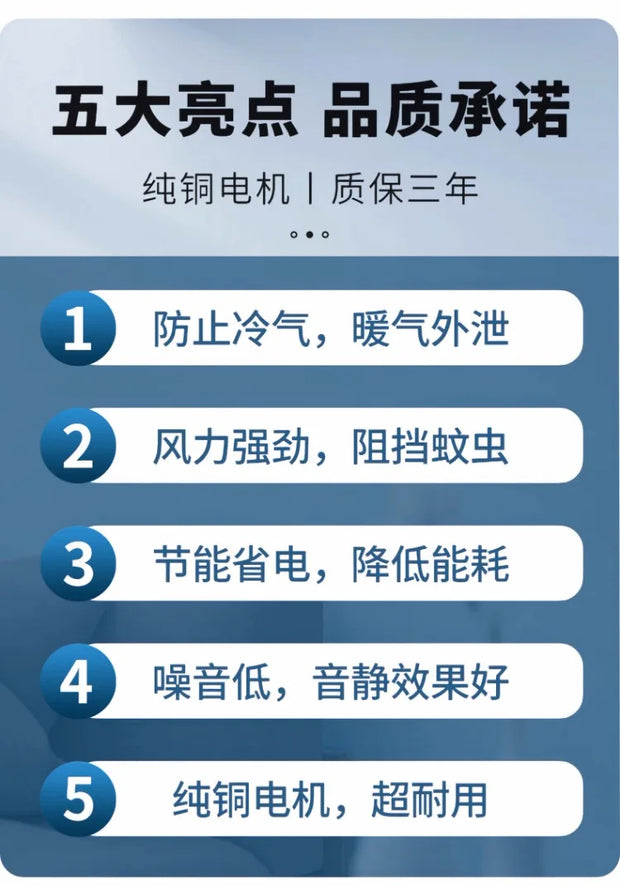 Silent Air Curtains – Quiet and Efficient Door Protection