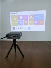 Mini Portable Projector 4K DLP  Android Smart Ceiling