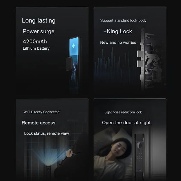 Smart Wooden Door Lock – Secure Biometric Access