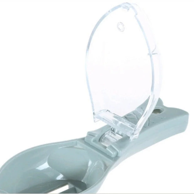 Kitchen Household Scale Scraper With Lid, Fish Scale Scraper.