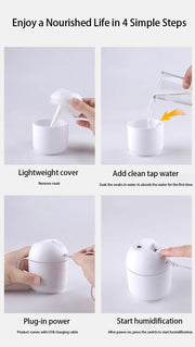 Compact Mini Diffuser for Home & Office – Portable & Quiet