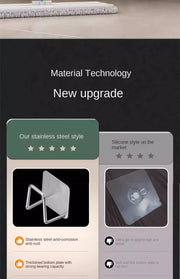 Kitchen Non Perforated Stainless Steel Storage Rack,