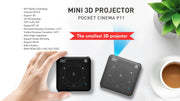 Mini Portable Projector 4K DLP  Android Smart Ceiling