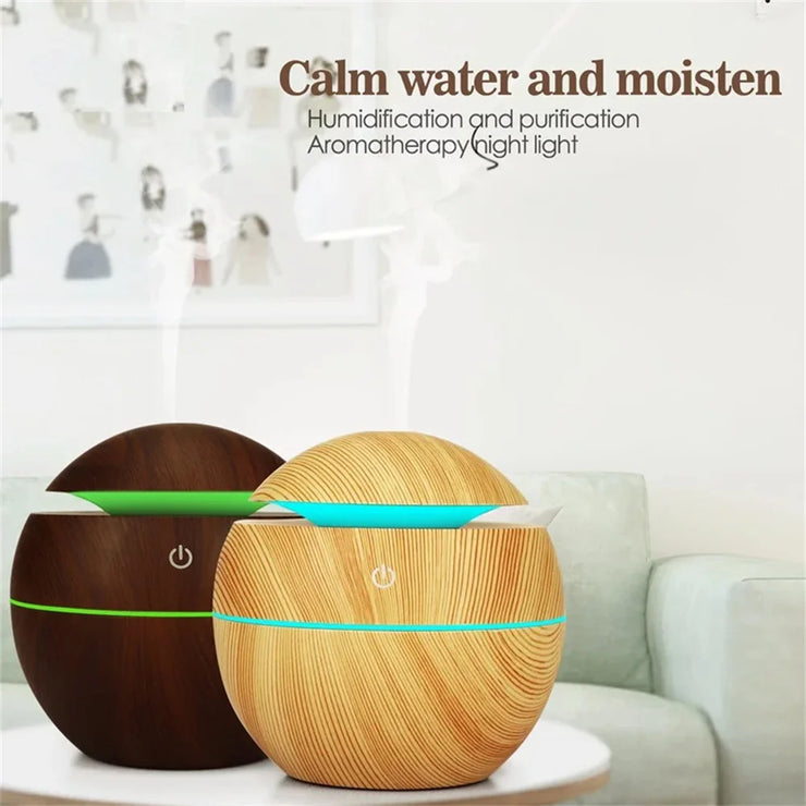 Essential Oil Humidifier – Ultrasonic Aroma Diffuser