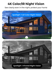 Motion Detection Camera with Night Vision & Alerts