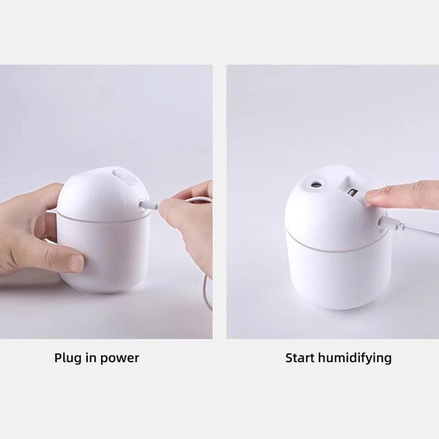 Mini Air Humidifier for Bedroom & Office Desk