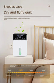 Compact Dehumidifier for Bedroom  Quiet & Energy Efficient