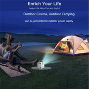 Mini Portable Projector 4K DLP  Android Smart Ceiling