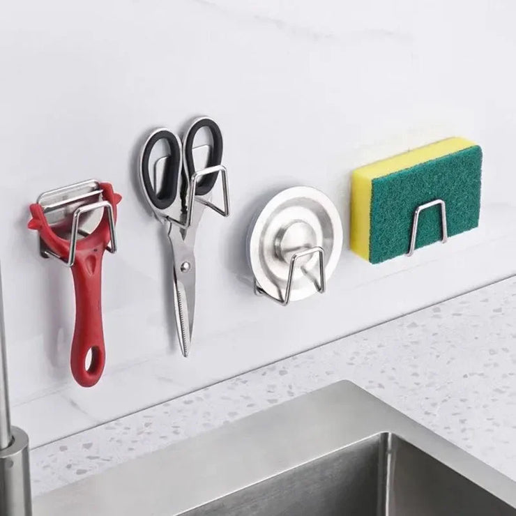 Kitchen Non Perforated Stainless Steel Storage Rack,