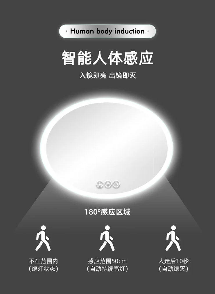 Integrated Mirror Light Smart Lamp for Modern Homes