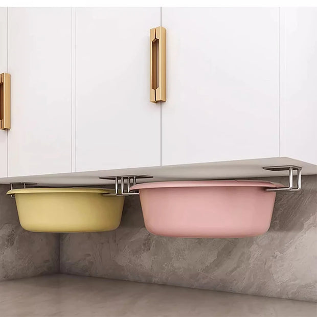 Kitchen Non Perforated Stainless Steel Storage Rack,