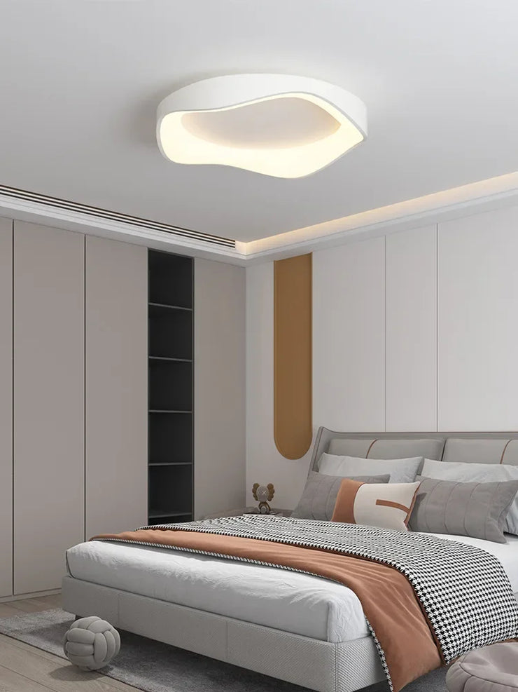 Modern White Smart Chandelier | LED Ceiling Light