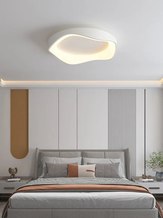 Modern White Smart Chandelier | LED Ceiling Light