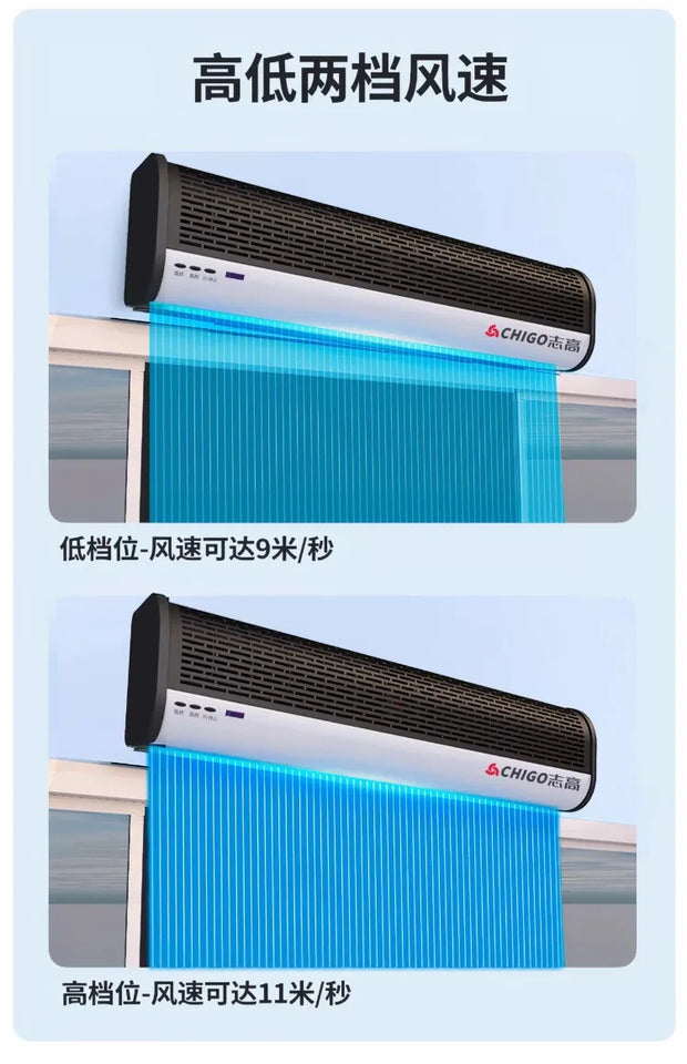 Silent Air Curtains – Quiet and Efficient Door Protection