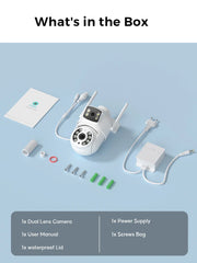 Motion Detection Camera with Night Vision & Alerts