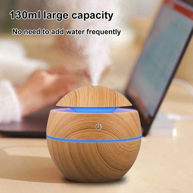 Essential Oil Humidifier – Ultrasonic Aroma Diffuser